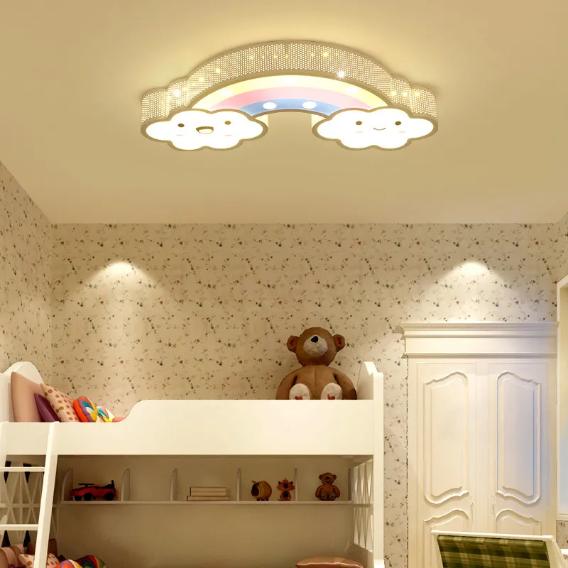 Светильники для детской комнаты мальчиков и девочек осветительные приборы в