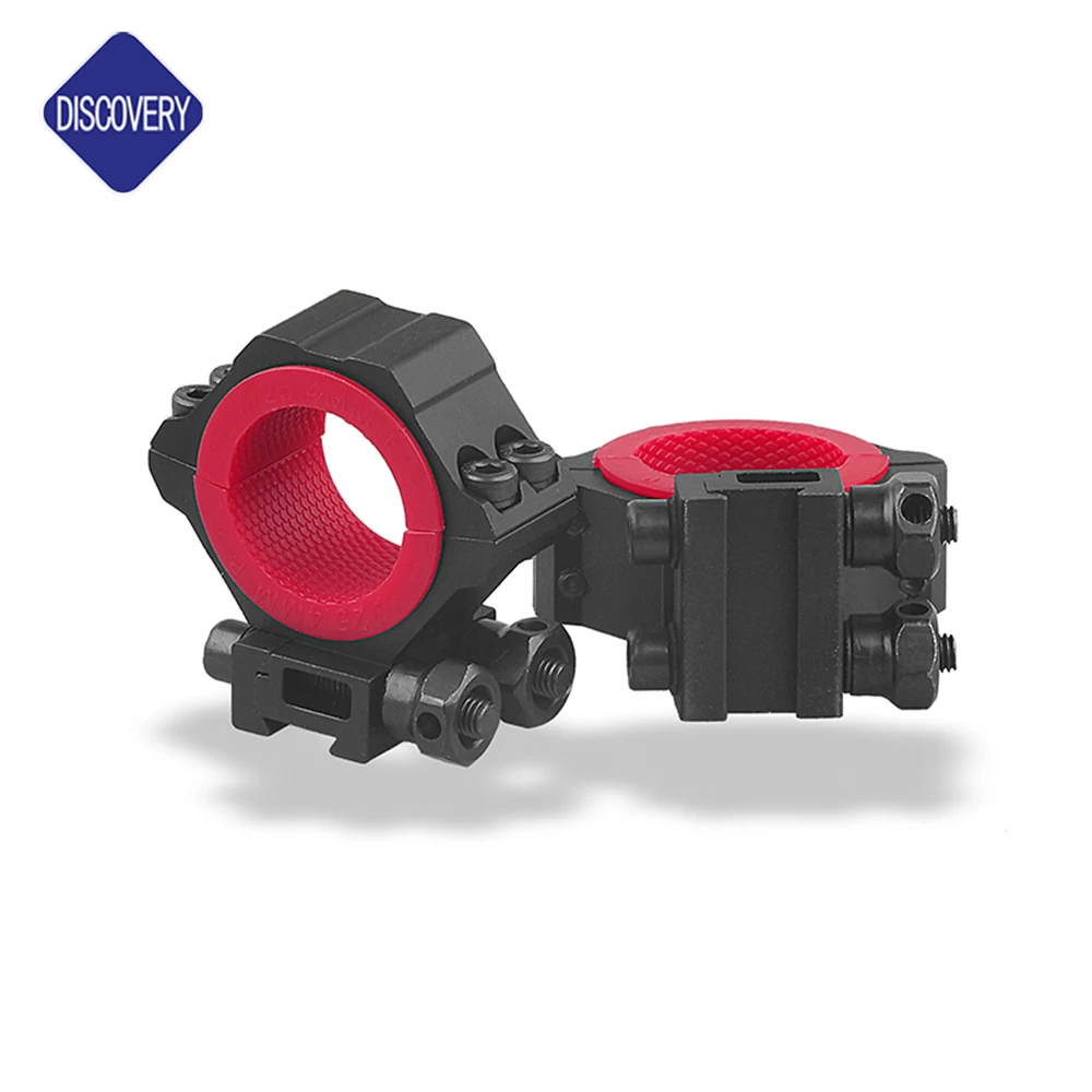 Discovery Picatinny Mount 25.4mm 30mm 34mm Universal Multi-diameter Outdoor Telescope Bracket for Ring Mounts | Спорт и развлечения