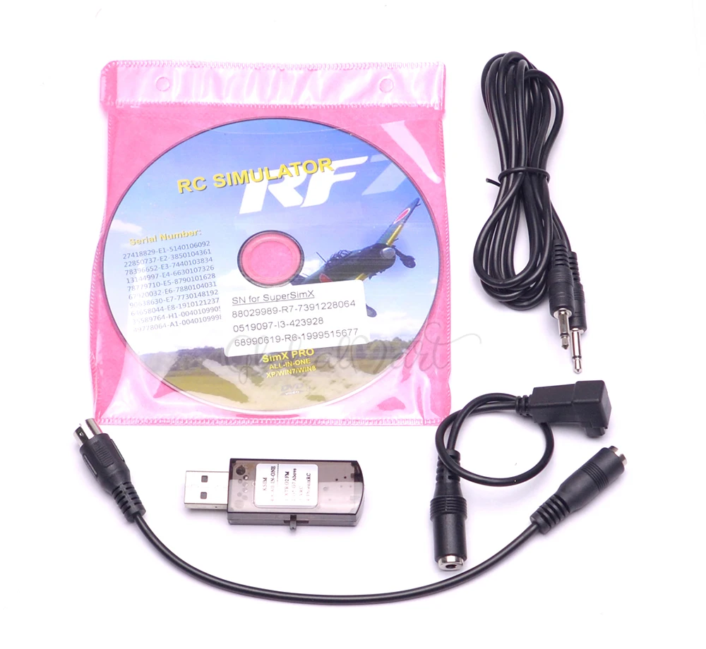 Новое поступление 22 в 1 RC USB-кабель для симулятора полета Realflight G7 G6 G5.5 G5 Phoenix5 Flysky FS-I6