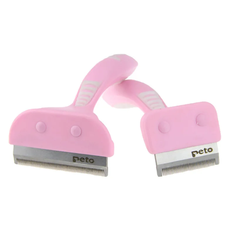 

Pet Hair Remover Brush Cat Dog Grooming Comb Hair Finishing Trim Removal Dog Brush Tool Hair Cleaner for Dogs Cats Pet Supplies