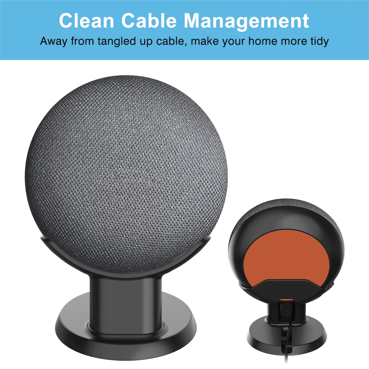 Cozycase Desktop Stand Mount For Google Home Mini/Nest Mini Voice Assistants Compact Support Bedroom Audio Holder Pedestal | Электроника