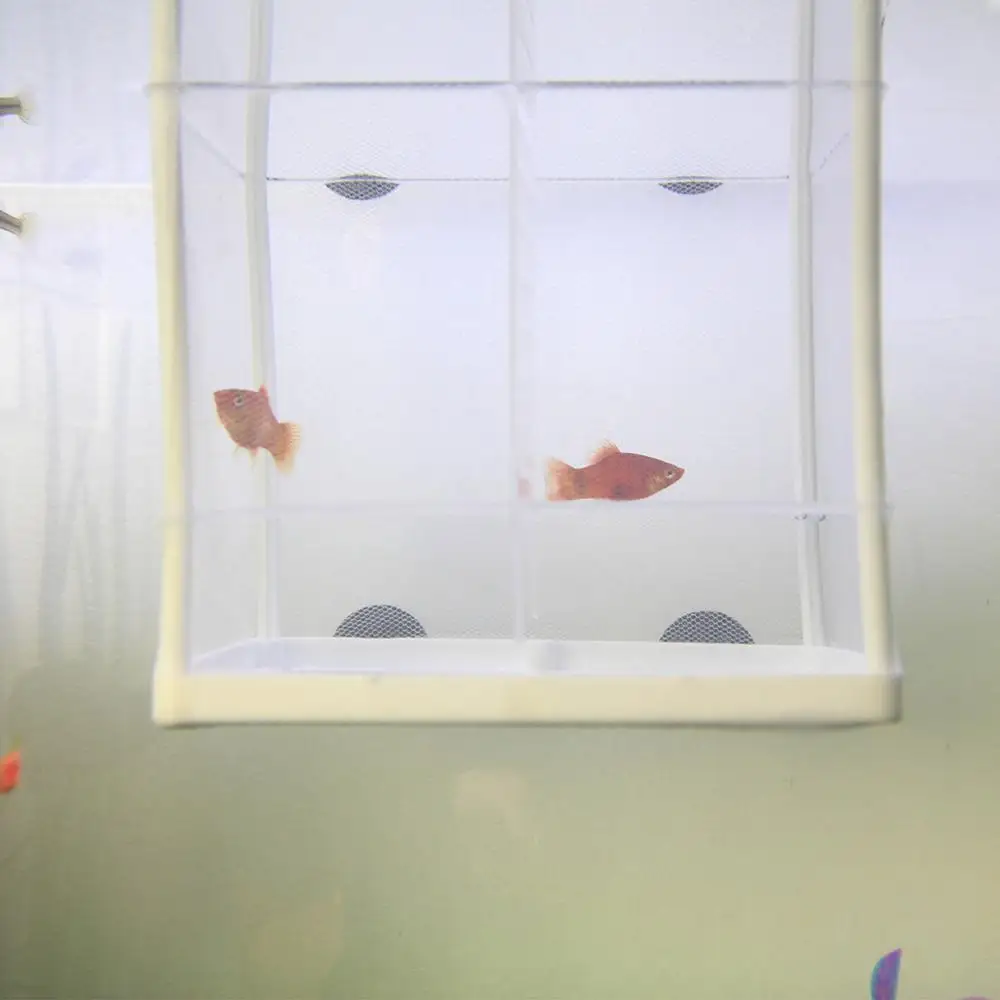 SENZEAL Fish Tank аквариум разведение рыбы младенца Марля ловушка коробка изоляции