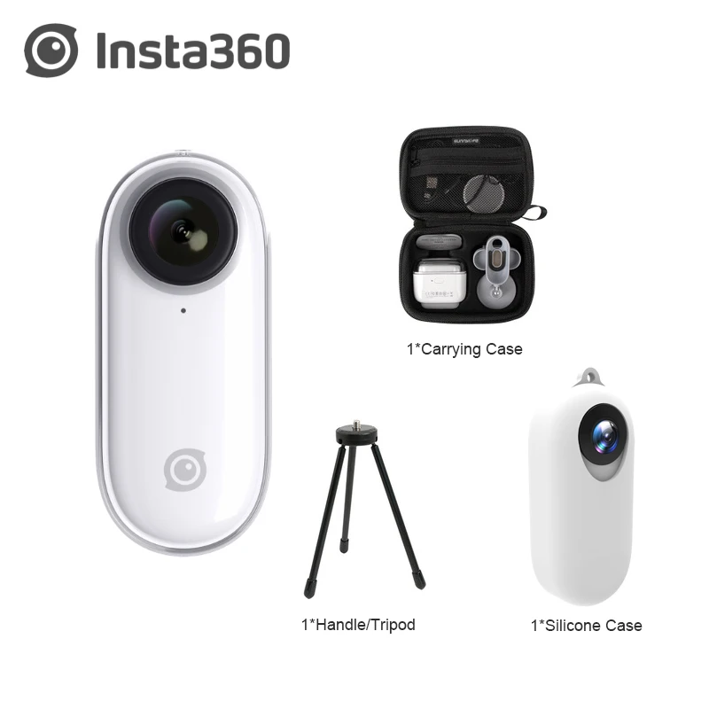Insta360 GO новая Экшн-камера AI с автоматическим монтажом без рук Insta 360 Go самая маленькая стабилизированная камера для iPhone и Android - Цветной: set6