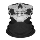 Многофункциональная маска на шею с принтом черепа для занятий спортом на открытом воздухе с защитой от ветра и пыли