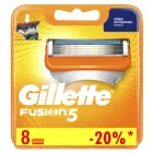 Gillette Fusion 5 Сменные кассеты 8 шт. Съемная кассета, кассеты для бритья, лезвия