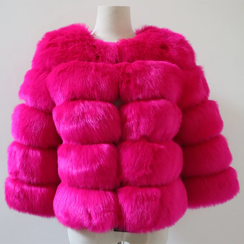 Женская зимняя куртка из искусственного меха с рукавом 2021|fur coat|fur coat fashionwomen fur |