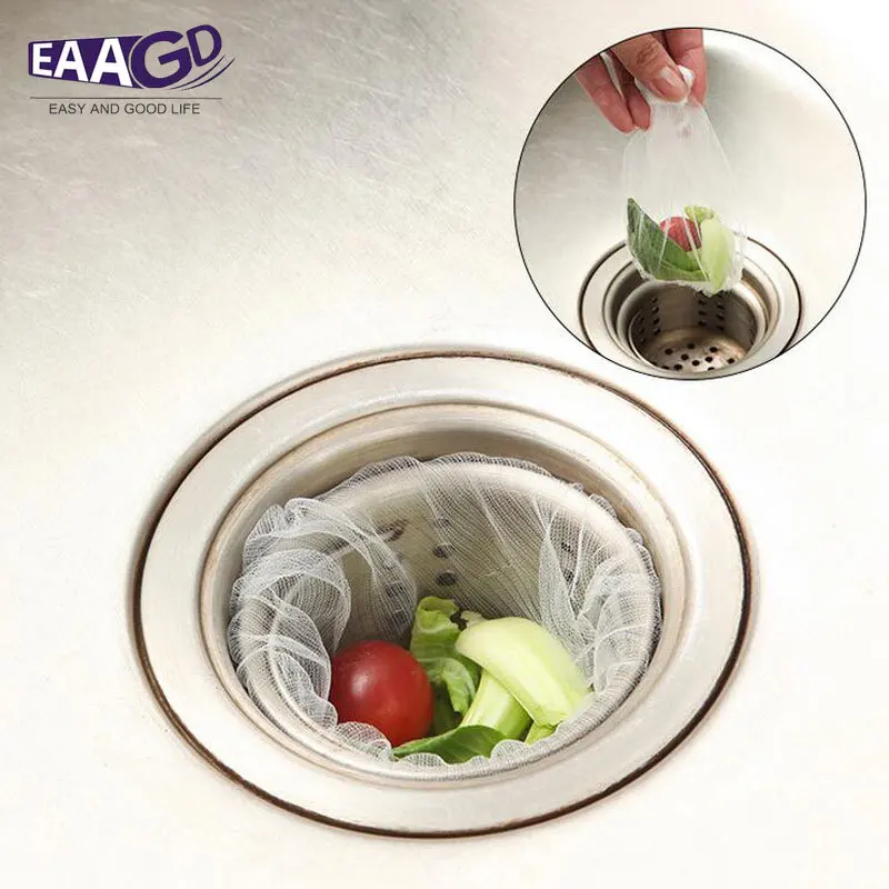 Раковина мешок-сито сетка раковина канализация мешок фильтра одноразовый для