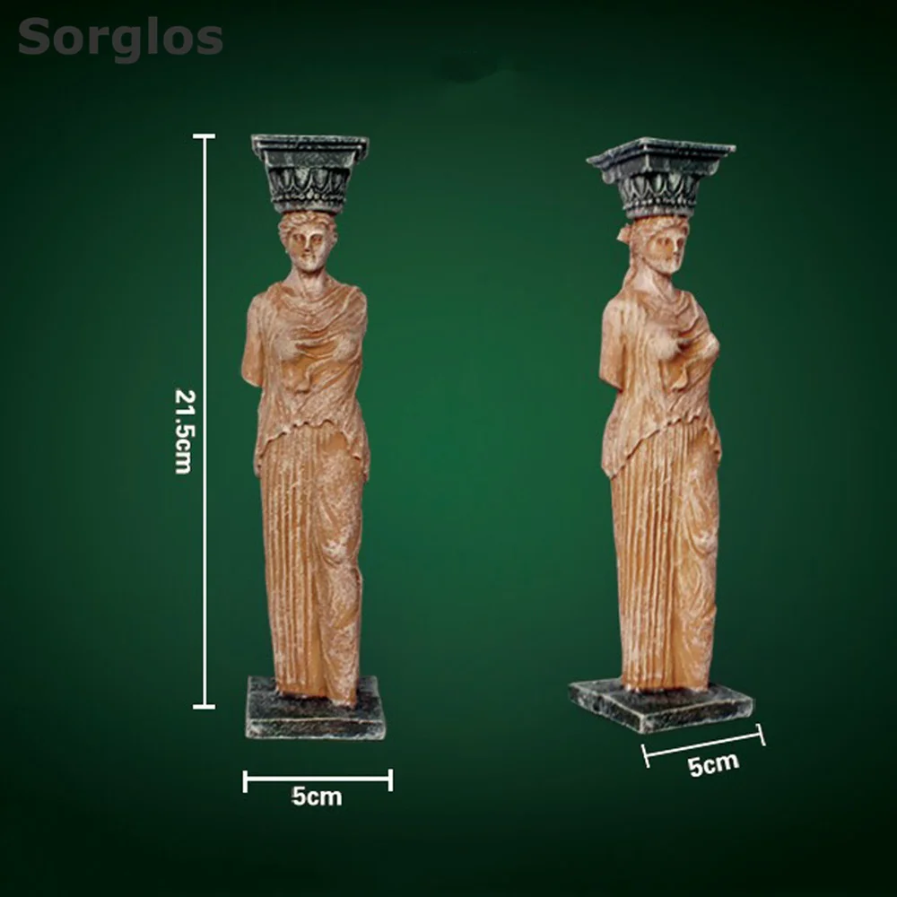 Статуя Греческой Богини из смолы поделки статуи Искусственный аквариум