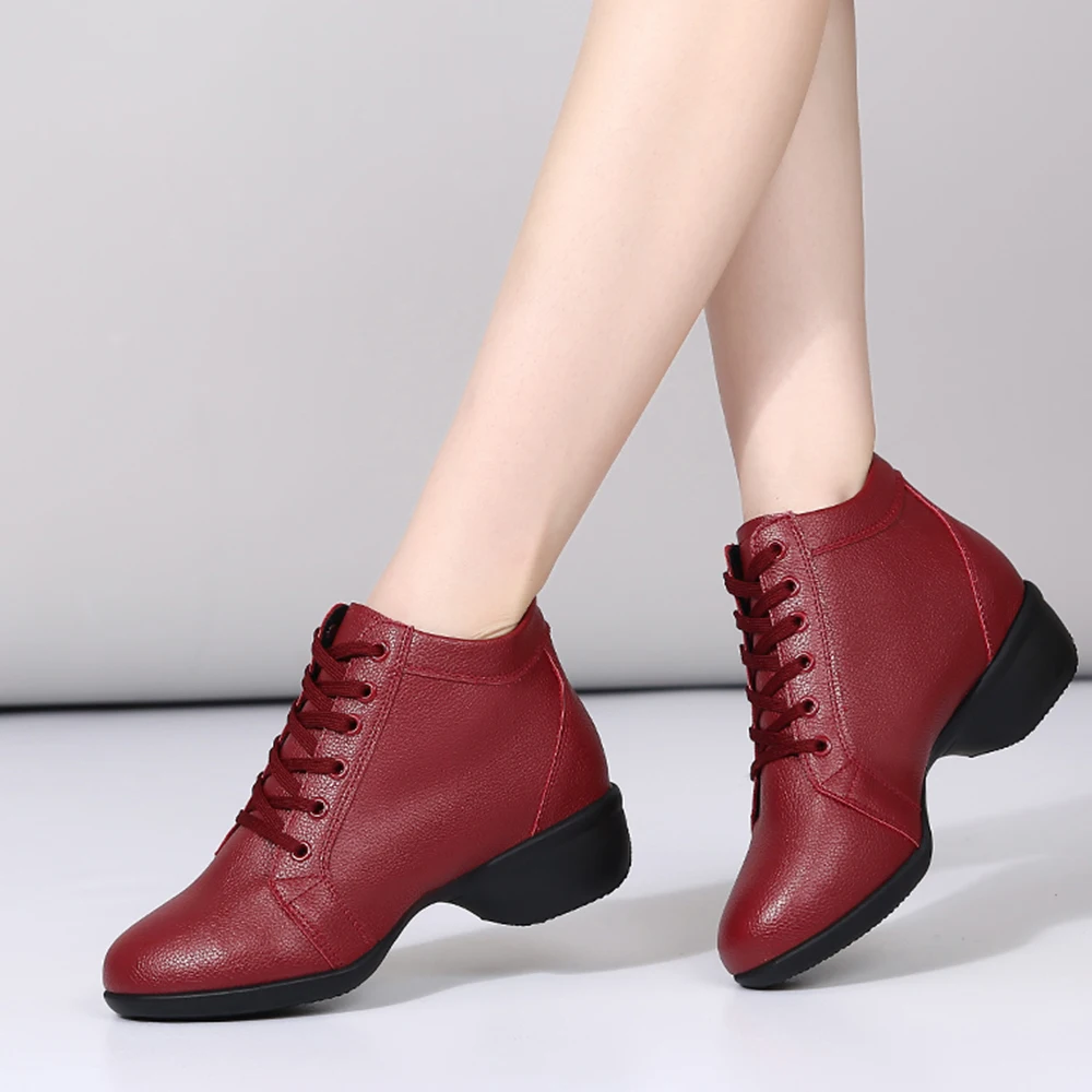 Женские кроссовки для танцев спортивная обувь девушек Обувь бальных Современная