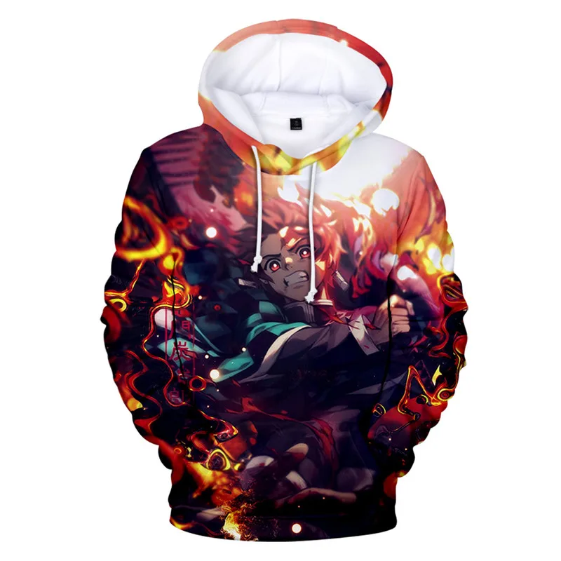 Cosplay Demon Slayer Kochou Shinobu Loose Style Sweatshirt 3D Hoodie Role Playing Kimetsu no Yaiba Agatsuma Zenitsu |