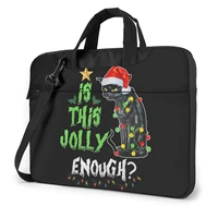 santa claus laptop bag case waterproof fashion computer bag business crossbody laptop pouch