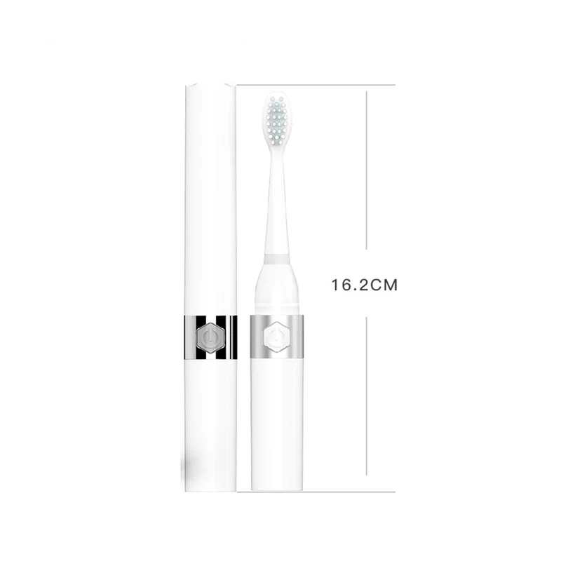 Powerful Electric Ultrasonic Toothbrush Washable Electronic Whitening Waterproof Teeth Brush with 2 Cleaning Machine | Бытовая техника
