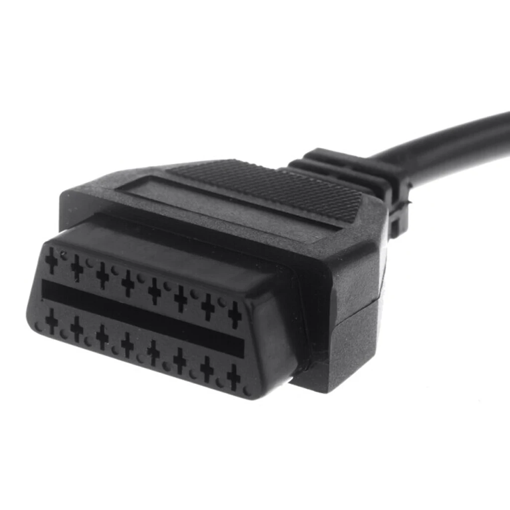 Диагностический расширитель 16P до 20P OBD2 код ошибки двигателя автомобиля