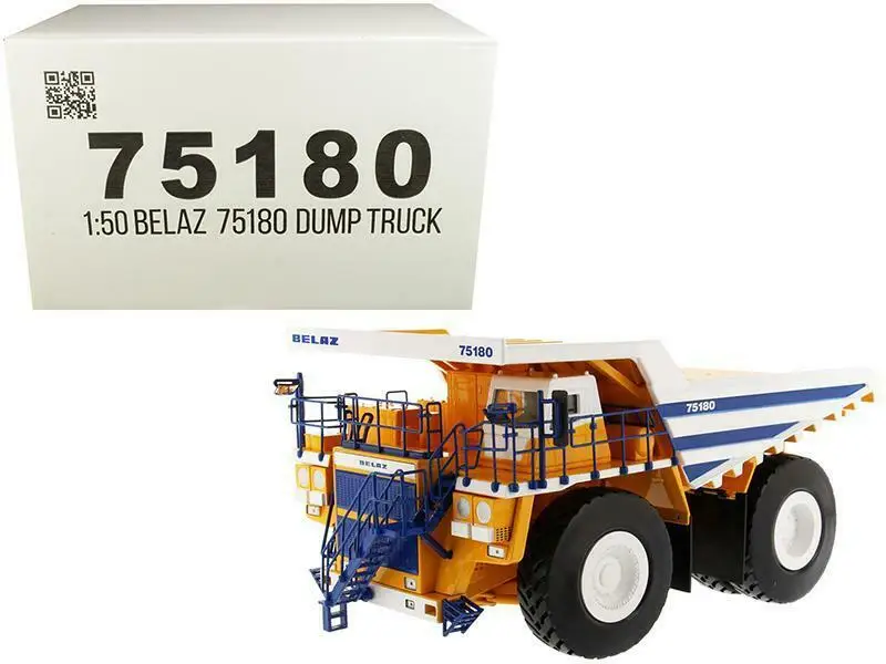 Belaz 75180 горный самосвал 1/50 литый под давлением модель от бренд Diecast Masters|dump