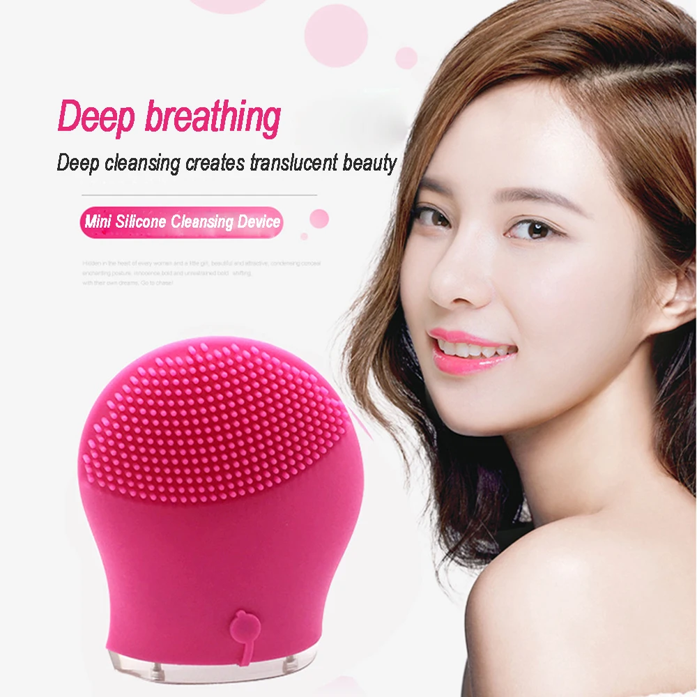 Wakeforyou электрическая Вибрирующая Очищающая щетка для лица очищающее средство