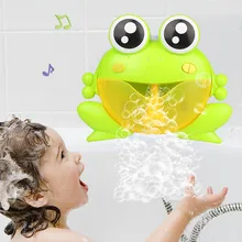Открытый пузырь лягушка и крабы детская Ванна Игрушка устройство для мыльных пузырей ванна для купания машина для мыльных пузырей игрушки для детей с музыкальной водой игрушка