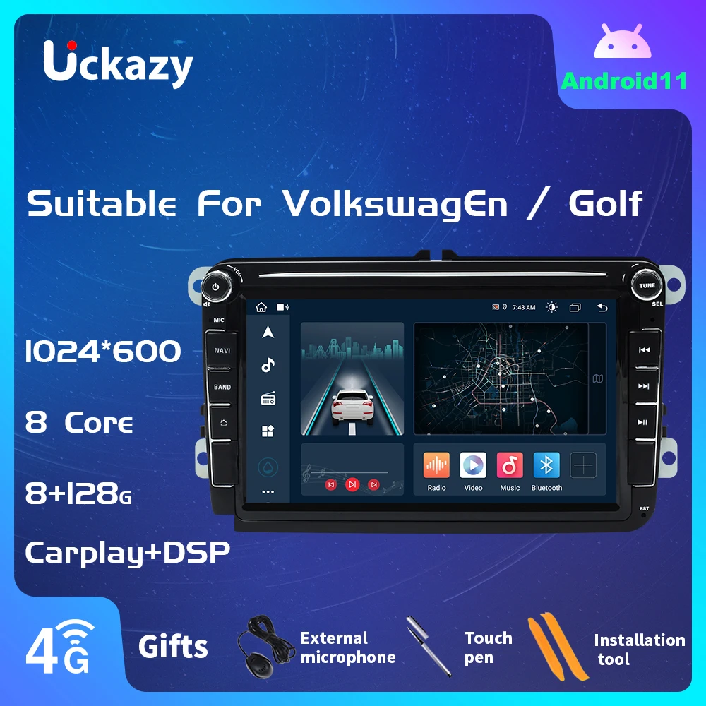 Автомагнитола 1 Din Android для Amarok Volksagen 11 VW Passat B6 B7 CC T5 Skoda Octavia 2 superb jetta MK5 MK6 Tiguan EOS