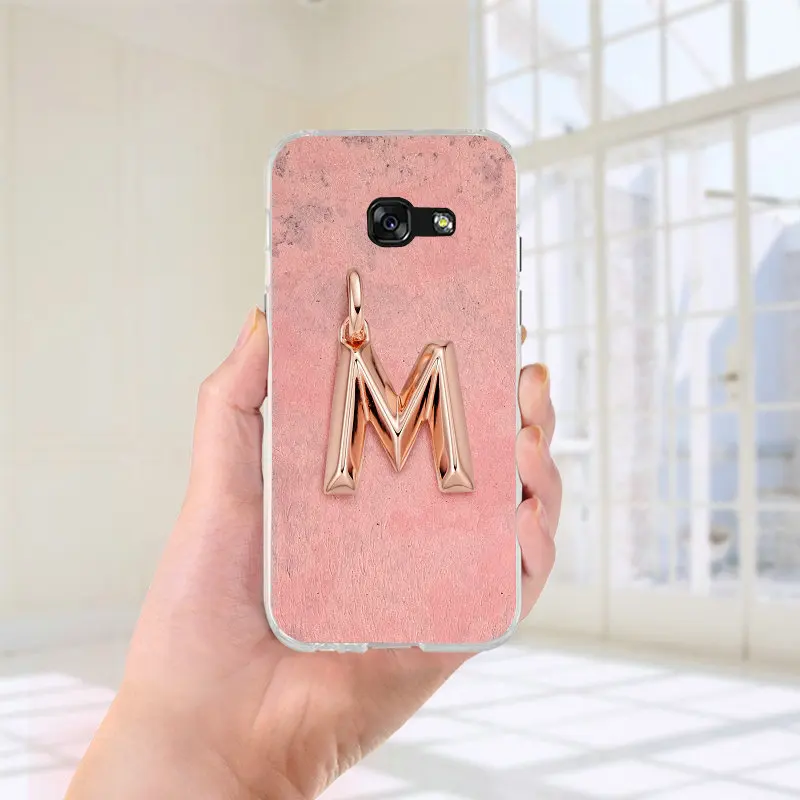 Picture 12 Для Samsung Galaxy A3 A5 A7 J2 J3 J4 J6 J5 J7 J8 Coque чехол мягкий, ТПУ силиконовый чехол для мобильного телефона чехлы буквы алфавита - Цвет: Picture 12
