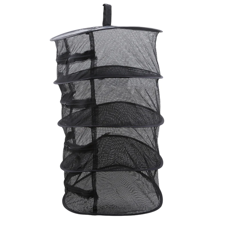 4 слоя проволочной сетки висячая сетка сушилка на открытом воздухе корзина для