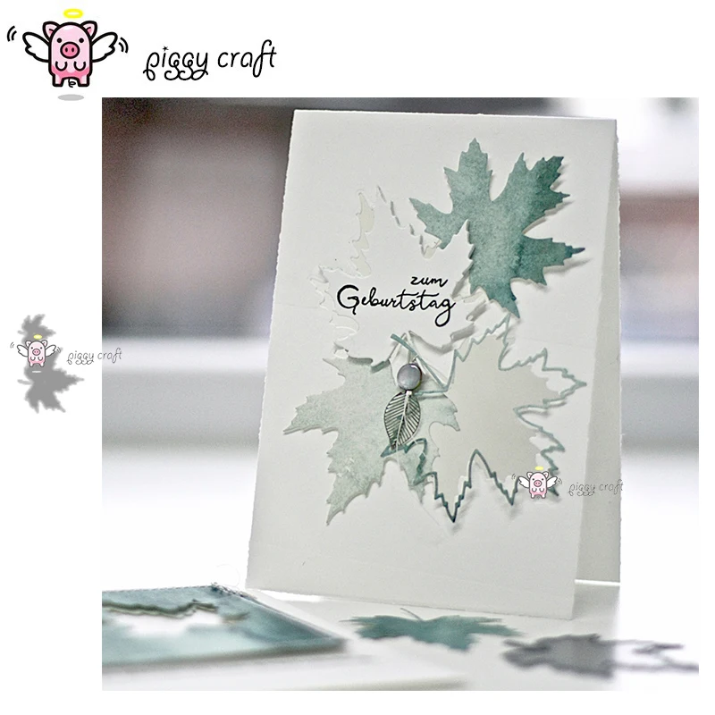 Свинья для рукоделия металлические режущие штампы пресс-форма высечки 2 шт. Новый