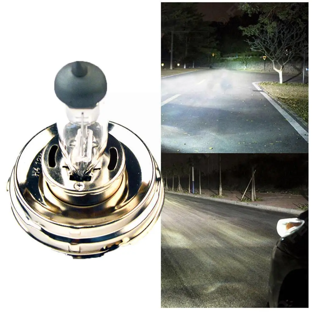

1 шт. 55 Вт/100 Вт H4 P45t галогенные лампы супер белые кварцевые автомобильные стеклянные Ксеноновые 12 в срок службы фары автомобильная лампа 2500 л...
