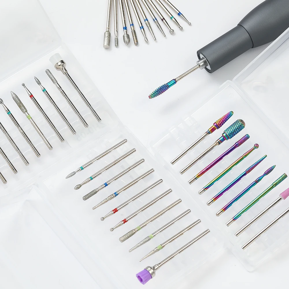 

Tungsten Steel Manicure Cutter Drill Bit Diamond Cuticle Cutter Gel Polish Removal Tool Tungsten Drill Bit