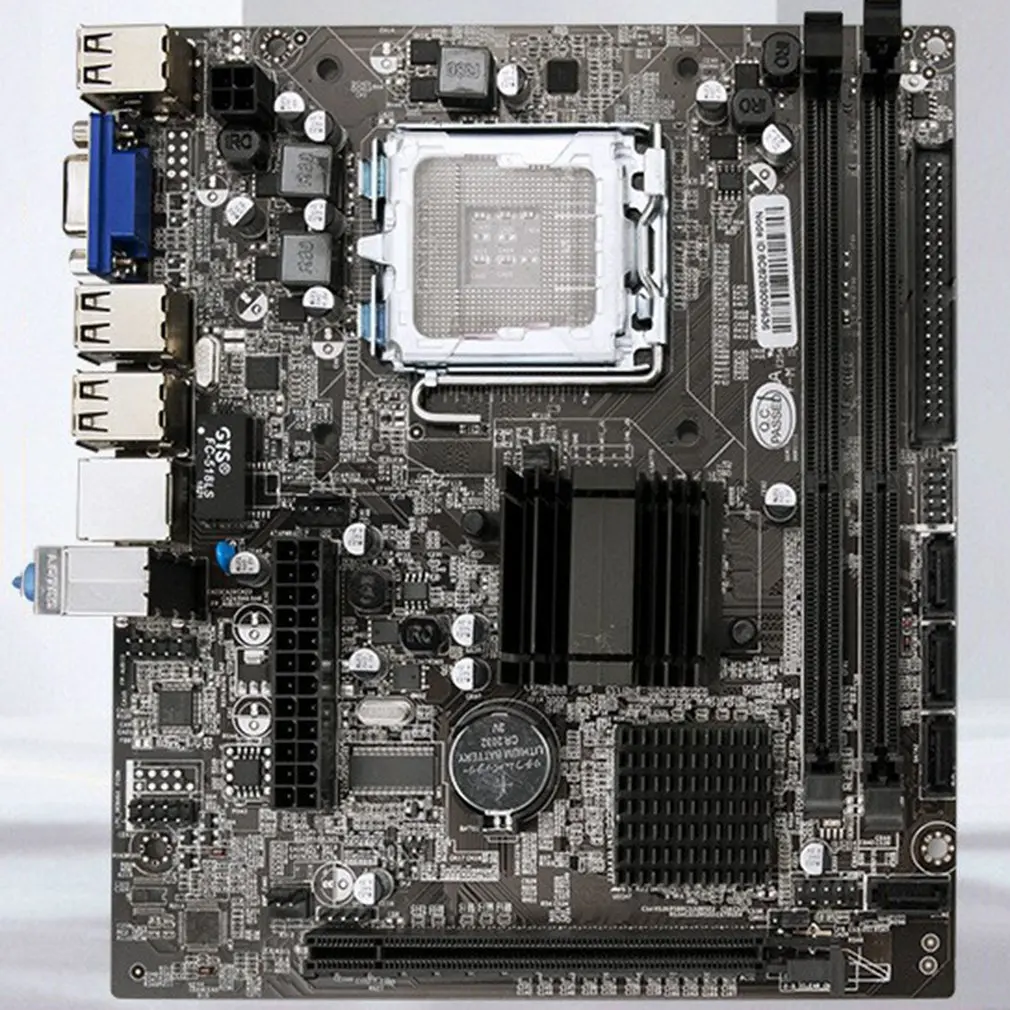 Компьютерная материнская плата G41 M-ATX DDR3 со встроенной графией двухканальная 8G USB