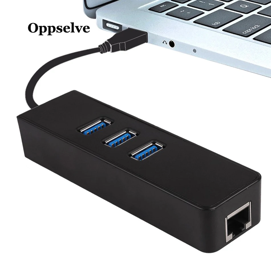 USB 3 0 концентратор с адаптером питания многопортовый OTG расширитель U диск ридер