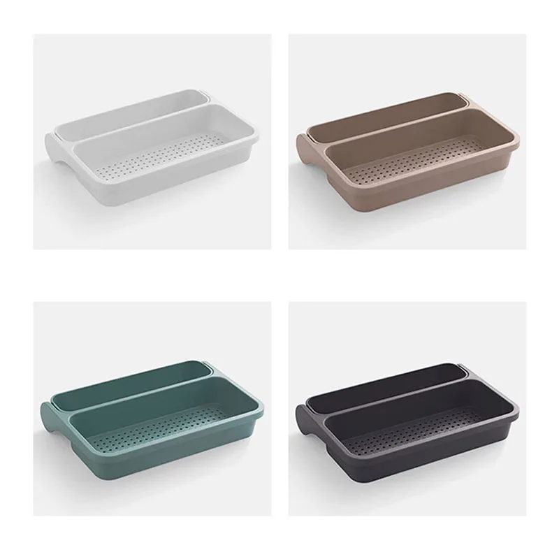 

Plastic Vegetable Washing Basket Retractable Fruit And Vegetable Basket Collapsible Sink With Handle Kitchen Tools