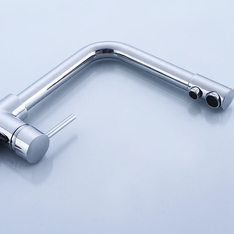 Латунный Смеситель для раковины с поворотом на 360 градусов кухонный кран