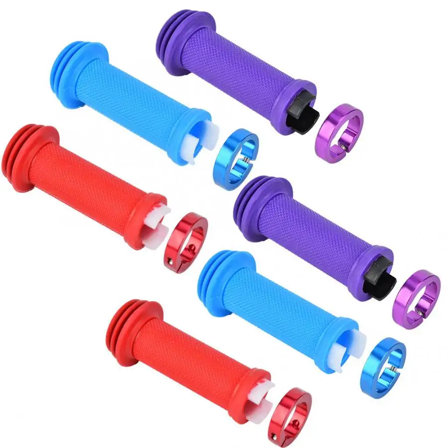 Детские велосипедные ручки цветные Нескользящие рукоятка для детского