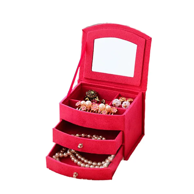 Горячая Распродажа Макияж Организатор небольшой коробка для хранения вещей с