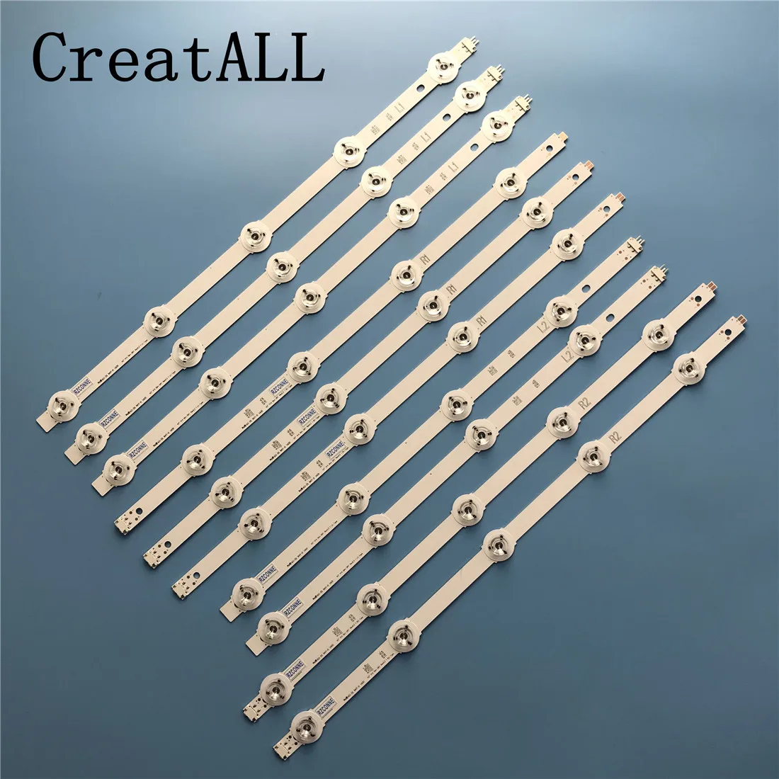 10pcs LED Backlight strip For LG 42&quot V14 SLIM DRT REV0.3 L1 R1 L2 R2 42LB673V TX-42AS650E TX-42AS750E TX-42AS740B LC420DUF VG F1 |