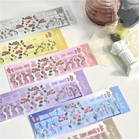 temple series cuckoo korean ins roman column rose hand account star chaser card decoration sticker pixel material flash