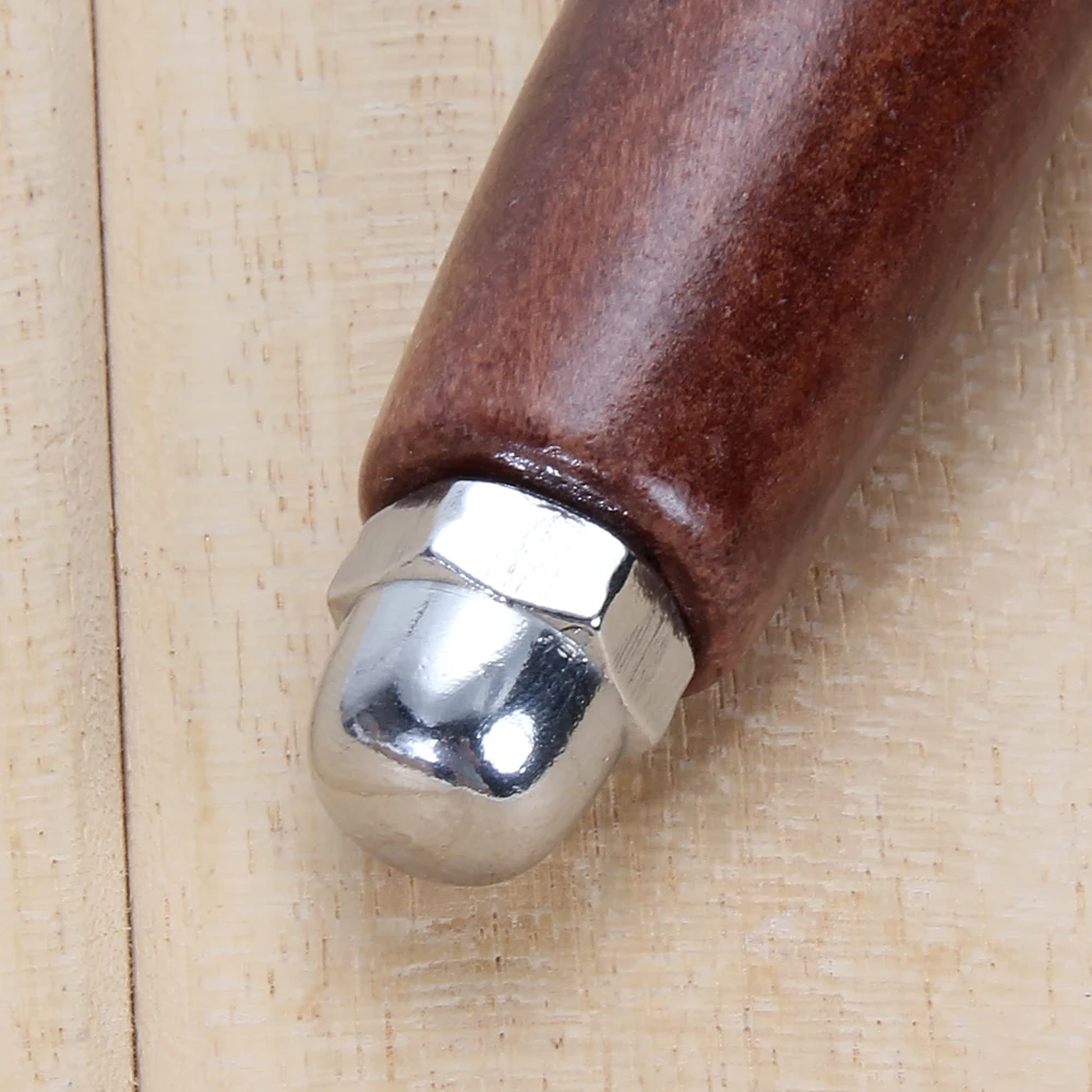 Кожаная резьба молоток DIY ремесло пробойник для кожи резка нейлоновый молоток инструмент с деревянной ручкой кожевенное ремесло Резьба