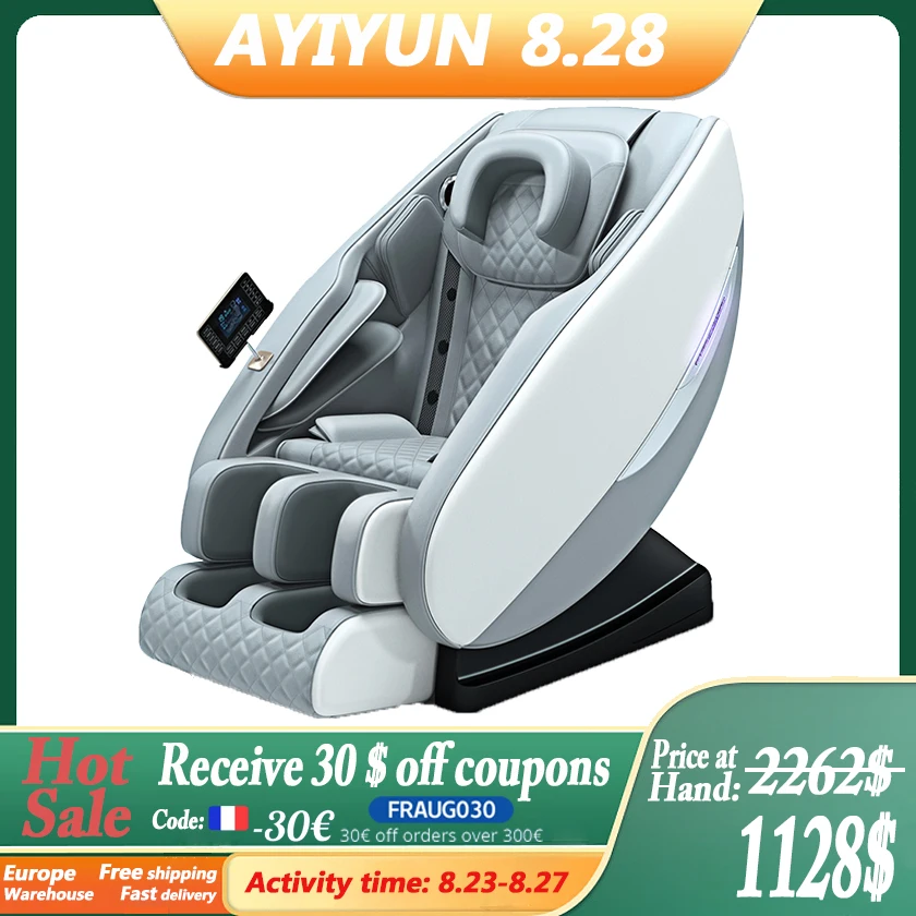 Массажное кресло AYIYUN RH6655 для пожилых людей роскошное многофункциональное