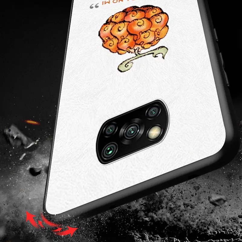 

One Piece Devil Fruit For Xiaomi POCO F1 M3 X2 X3 NFC F2 M2 Pro Mi Mix 3 Play A3 A2 A1 lite 6 CC9 CC9E Phone Case