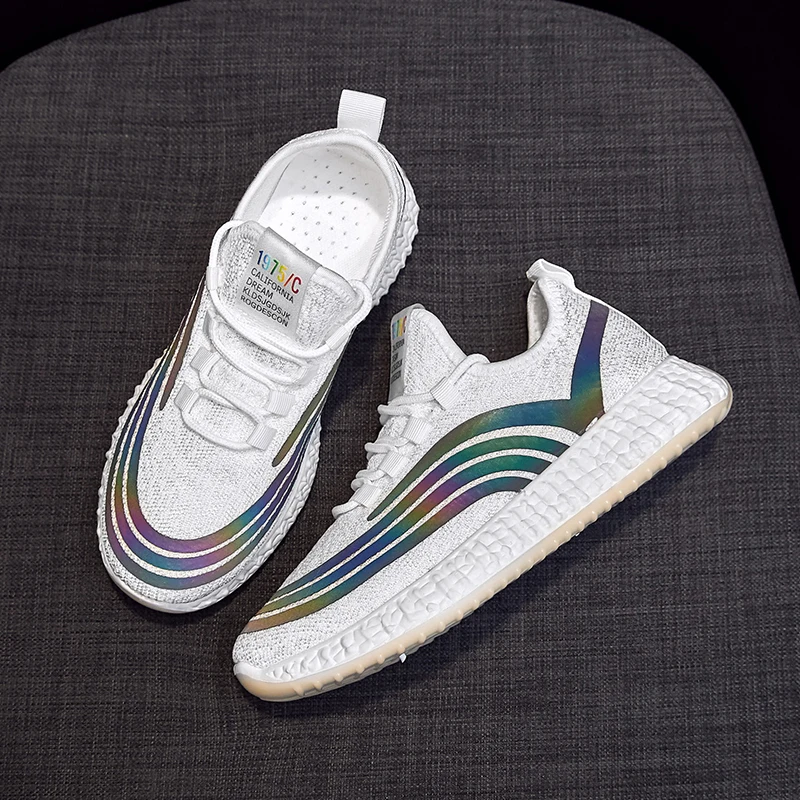 Женские кроссовки со вспышкой повседневная обувь для улицы прогулочная отдыха |