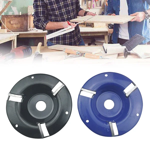 

Woodworking Turbo Three Teeth Tea Tray 10mm Bore Digging Wood Carving Disc Tool Tridentate Arc Milling Cutter DC156