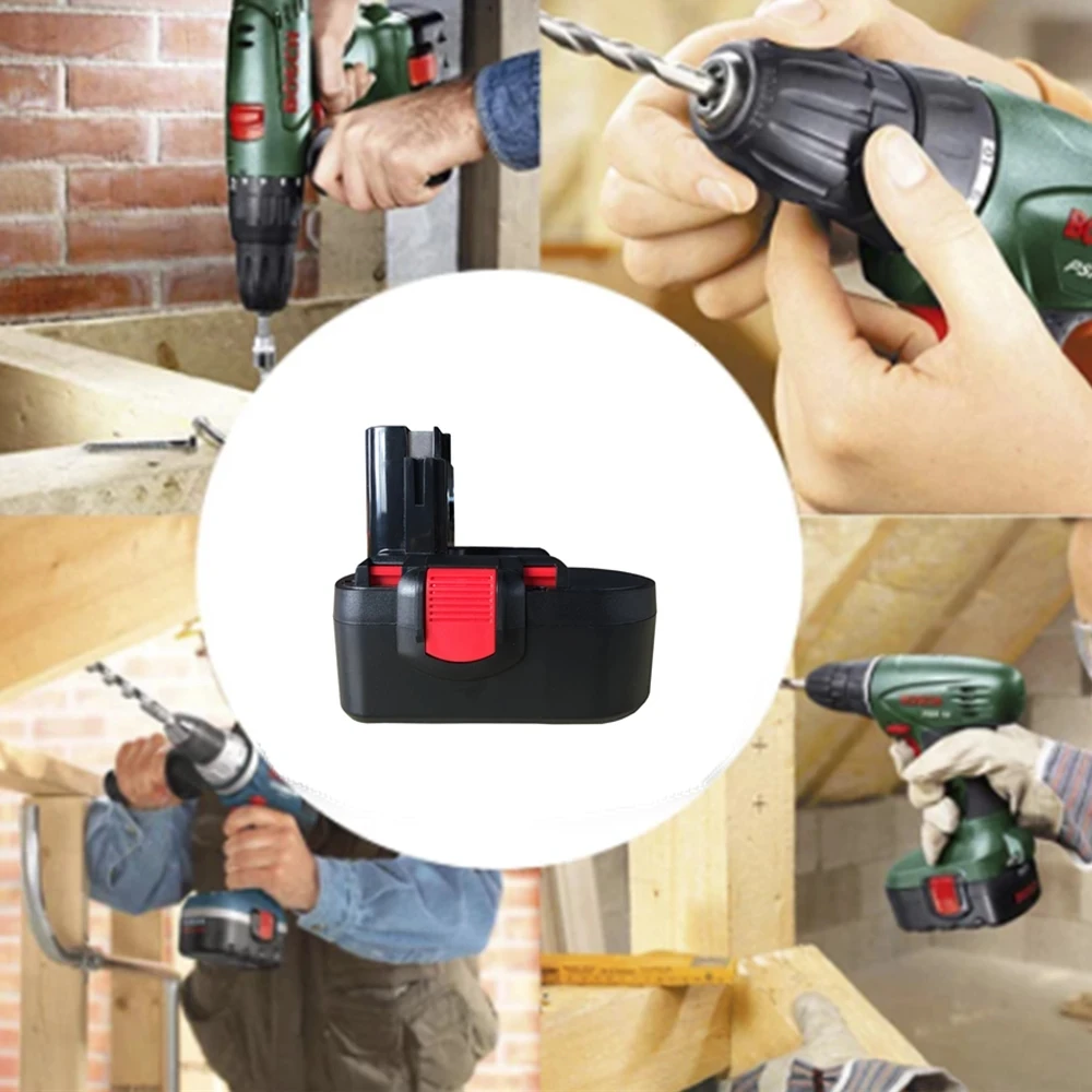 

Latest 18V 6.8ah Ni h electric tool rechargeable battery 18V battery for Bosch bat025 bat026 bat180 bat181 bat189 GSR 18ve-2 PSR