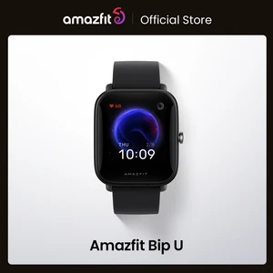 new original amazfit bip u smartwatch 5atm water resistant color display sport tracking smart watch for android ios phone free global shipping
