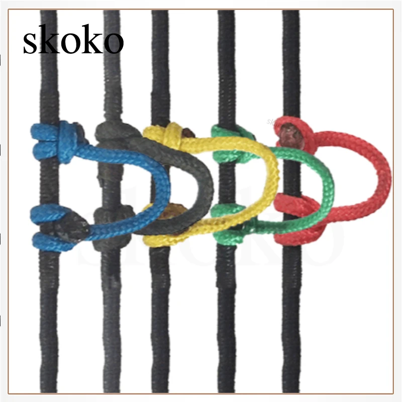 

3-6-10m D-Loop Rope Nylon String Release U-Rope Archery Compound Bow D-Ring Hunting Accessories Compound Bow Lanyard