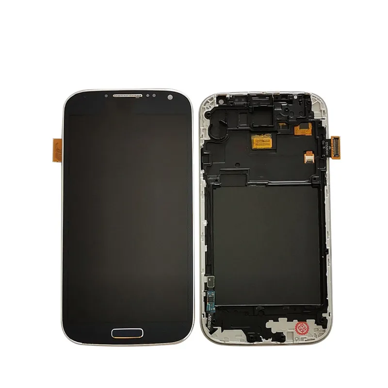 100% протестированный ЖК дисплей для Samsung Galaxy S4 с рамкой i9500 i9505 i9506 сменный