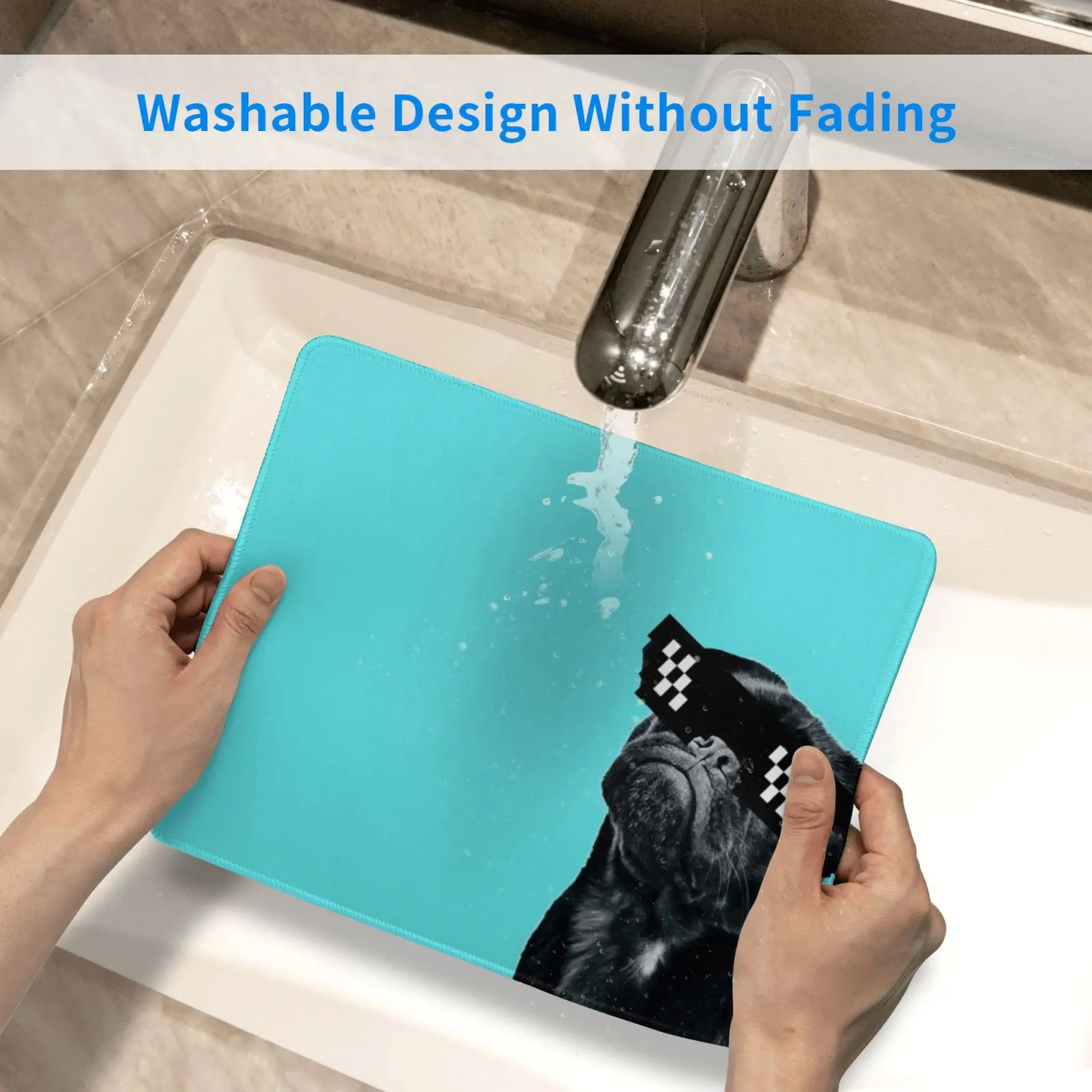 

Pug Life Mouse Pad DIY Print Cushion Pug Pugs Pug Life Pugs Life Pop Culture Gangster Pug Pug Gangster Pug