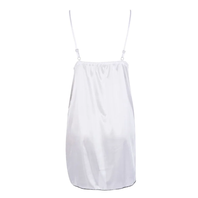 Новинка сексуальное женское нижнее белье кружевное Ночное платье белая ночная