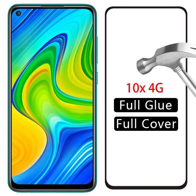 Чехол для redmi 10x4g защитная пленка из закаленного стекла xiaomi ksiomi readmi 10 x x10 redmi10x 6 53