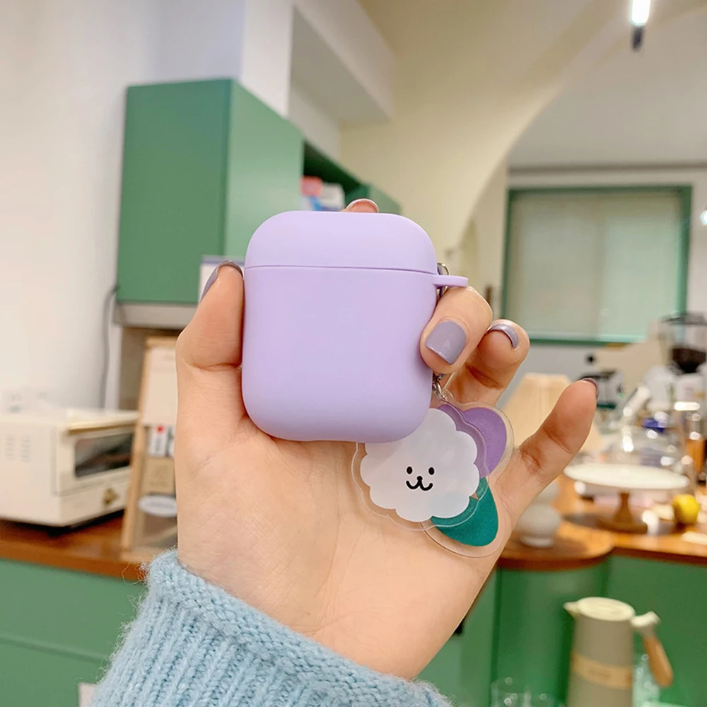 Корейский силиконовый чехол с милой собачкой для Apple Airpods Bluetooth наушники