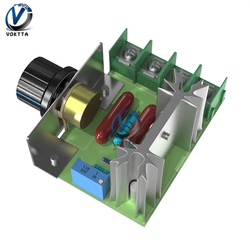2000 Вт тиристорный регулятор скорости электронный модуль регулятора напряжения