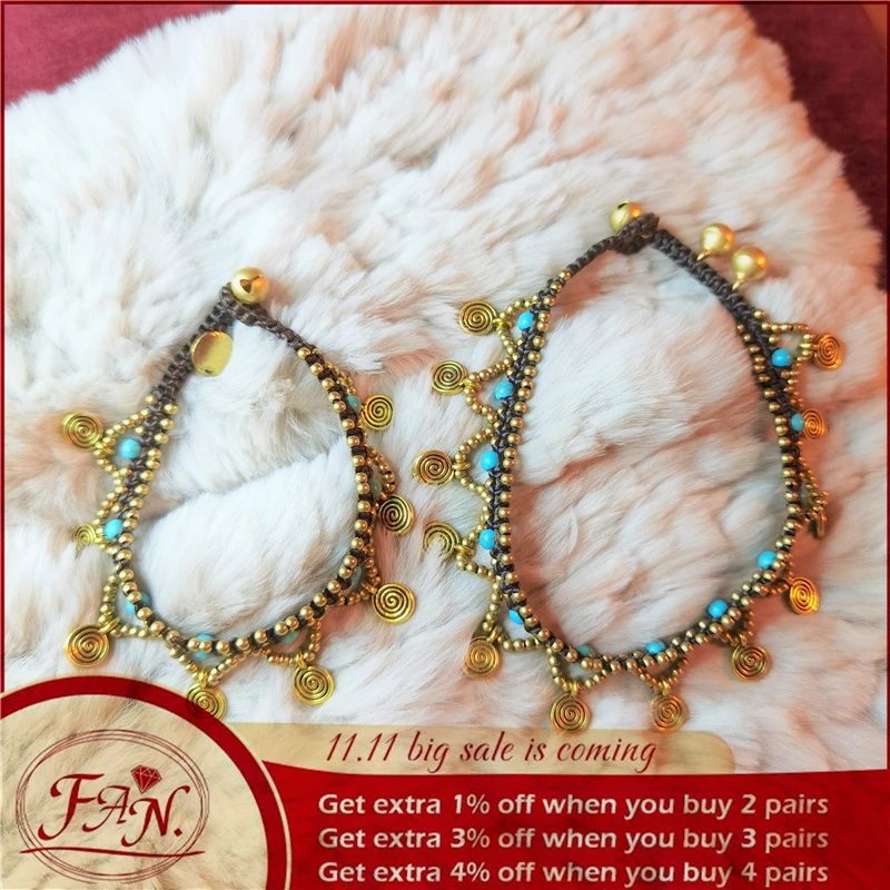 2021 модные красивые летние Китайские Этнические бусины с круглым спиральным