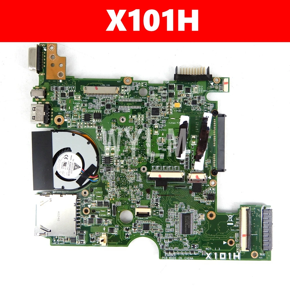 Материнская плата X101H REV1.3 для ноутбука ASUS материнская DDR3 100% протестированная